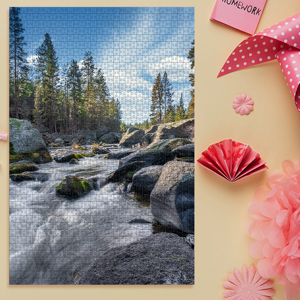 35/150/300/500/1000 قطعة نهر بارد مخصص صور شخصية الضغط الألغاز مخصصة لتقوم بها بنفسك شخصية صور صورة الألغاز #5