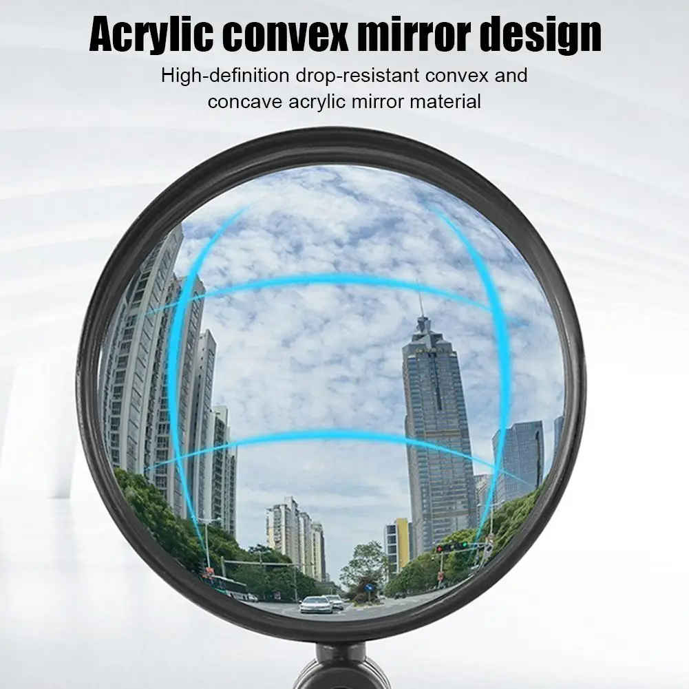 

Mini Universal Bicycle Mirror Handlebar Rearview Side Mirror for Bicycle Motorcycle Adjustable for Bike Riding Cycling Mirror
