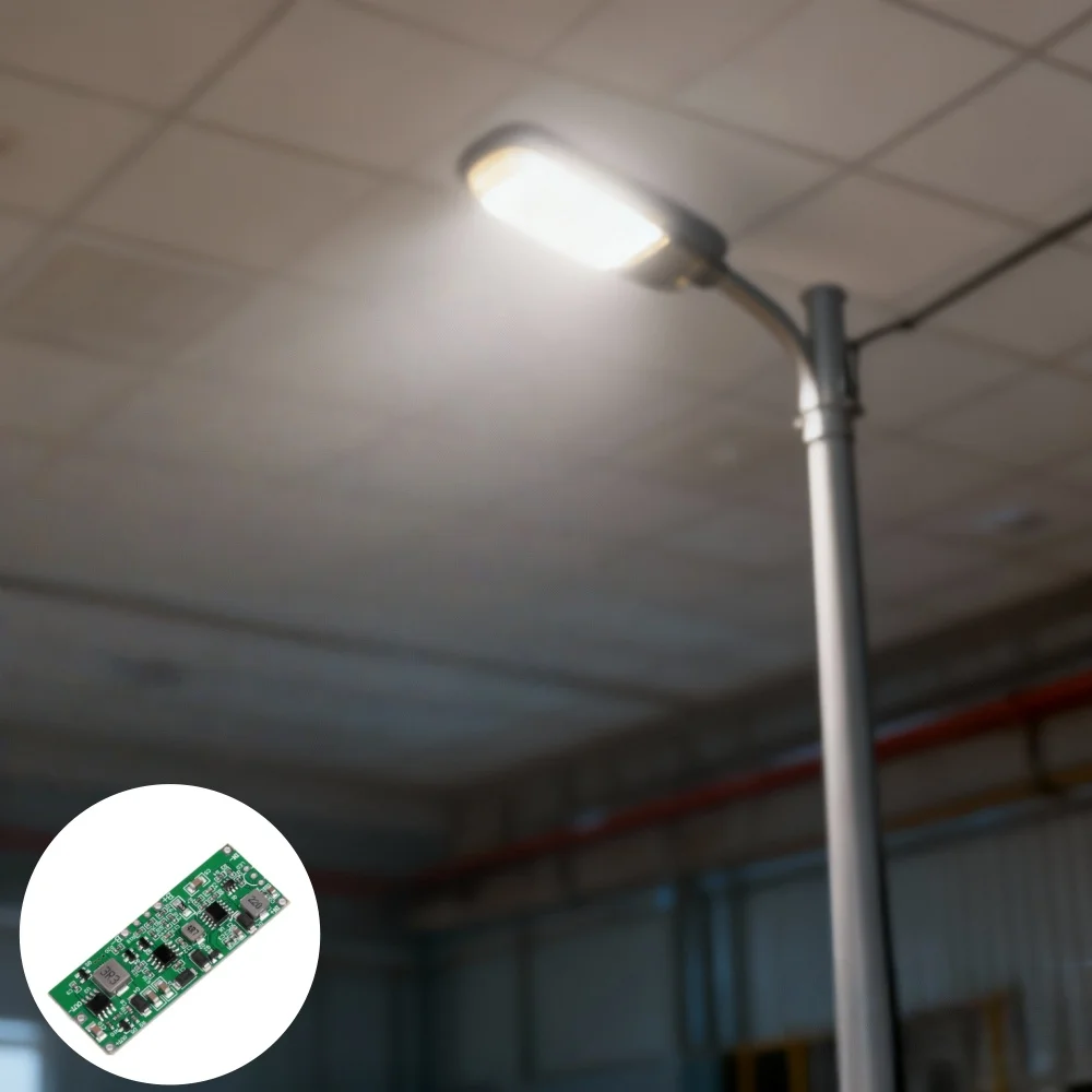 Papan catu daya tinggi tidak mengganggu, modul UPS baterai Lithium 3S 12V 3A 24W 36W pengisian daya samping otomatis