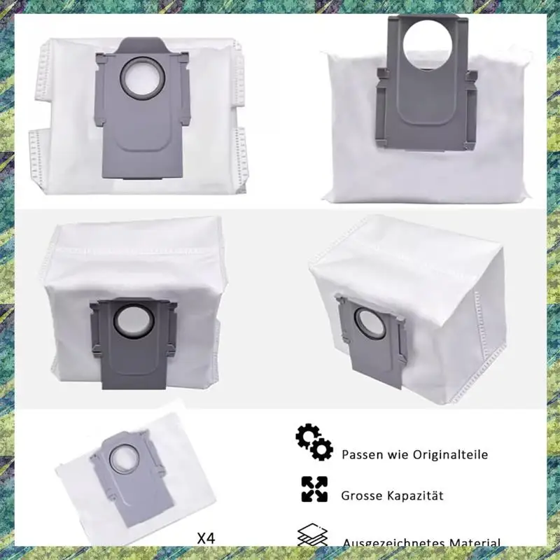 Juego de accesorios de repuesto Nana para aspiradora Roborock S8 Pro Ultra, 1 sistema de doble cepillo modelo cepillos principales