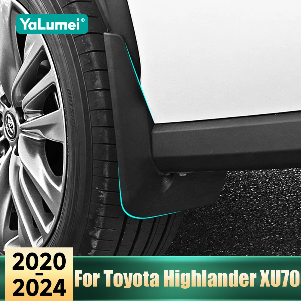 

Для Toyota Highlander XU70 Kluger Hybrid 2020 2021 2022 2023 2024 автомобильные брызговики на крыло брызговики брызговики брызговики