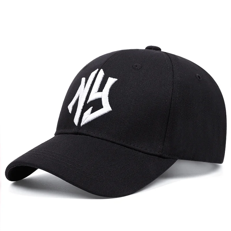 Fashion Letter Baseball Cap Men New York Embroidery Snapback Hats Cotton Adjustable Trucker Hat Casual Mens Caps Free Shipping