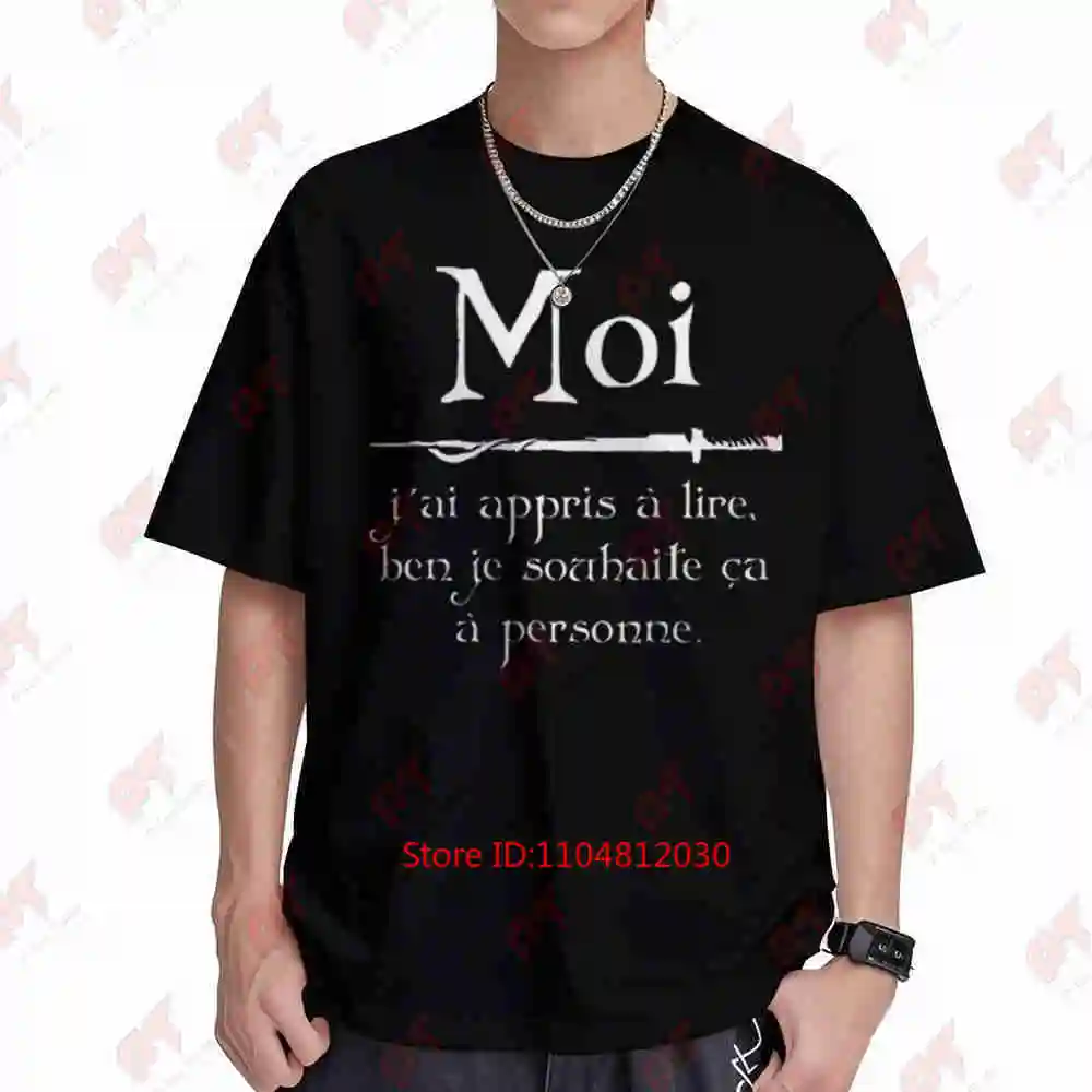Kaamelott Citation Leodagan Short Sleeve Tee 100% Cotton T-Shirt