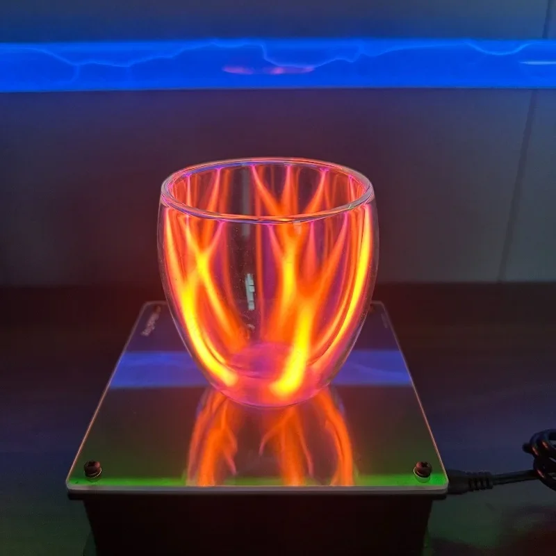 Wireless Luminous Glass Beer Cup Electronic Color Changing Light Cup For  Party Home Decoration