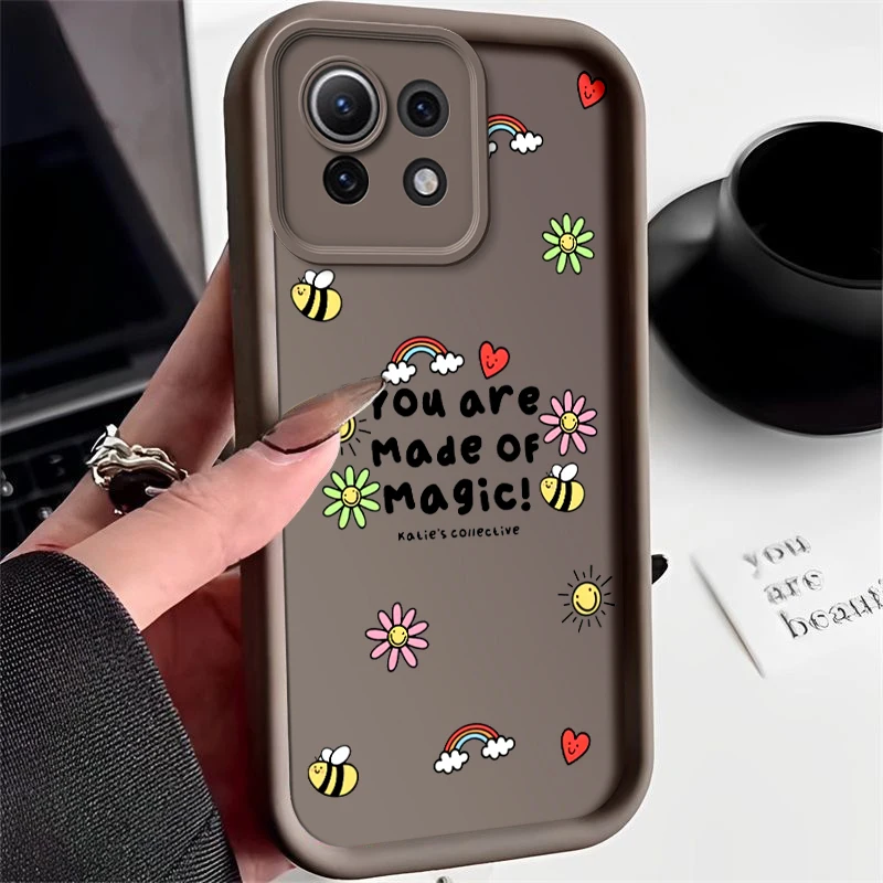 for Xiaomi 11 RedmiNOTE K50 PRO Ultra LITE GT POCO 5G 12T 11T soft Lovely shockproof cute girl phone case Casing