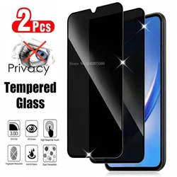 2Pcs Anti Spy Tempered Glass For Samsung Galaxy A55 A35 A13 A14 A15 A25 A23 A24 A34 A52 A53 A54 A73 5G Privacy Screen Protector