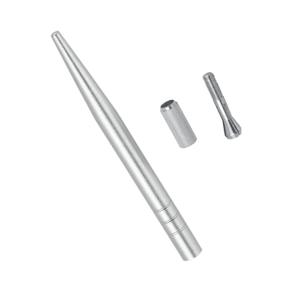 

1Pcs Permanent Eyebrow Pen Thin Single-End Manual Makeup Pen for Eyeliner Lip Liner Scar Camouflage Tattooing Silver