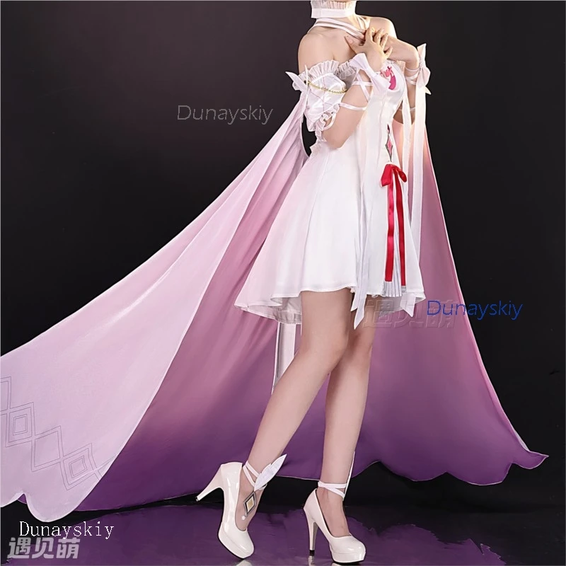 فستان كولومبينا التأثيري للرجال والنساء من الرسوم المتحركة Genshin Impact FES 2026 فستان كولومبينا التأثيري فستان القمر البكر الدمسيليت #4