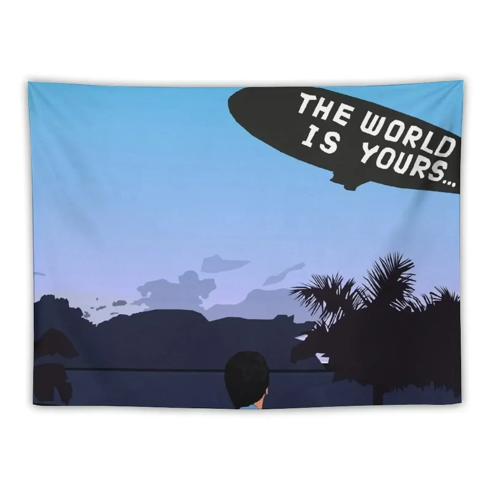 

SCARFACE Tapestry Home Decor Aesthetic Korean Room Decor Tapestry