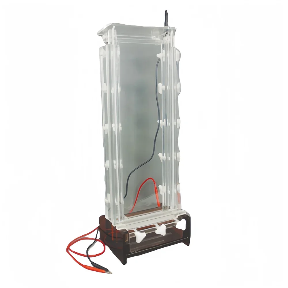 DYCZ-20B Glass Gel Electrophoresis System (LxW) 480x170mm 750ml Vertical Electrophoresis Power Supply OEM Customizable Lab 32/64
