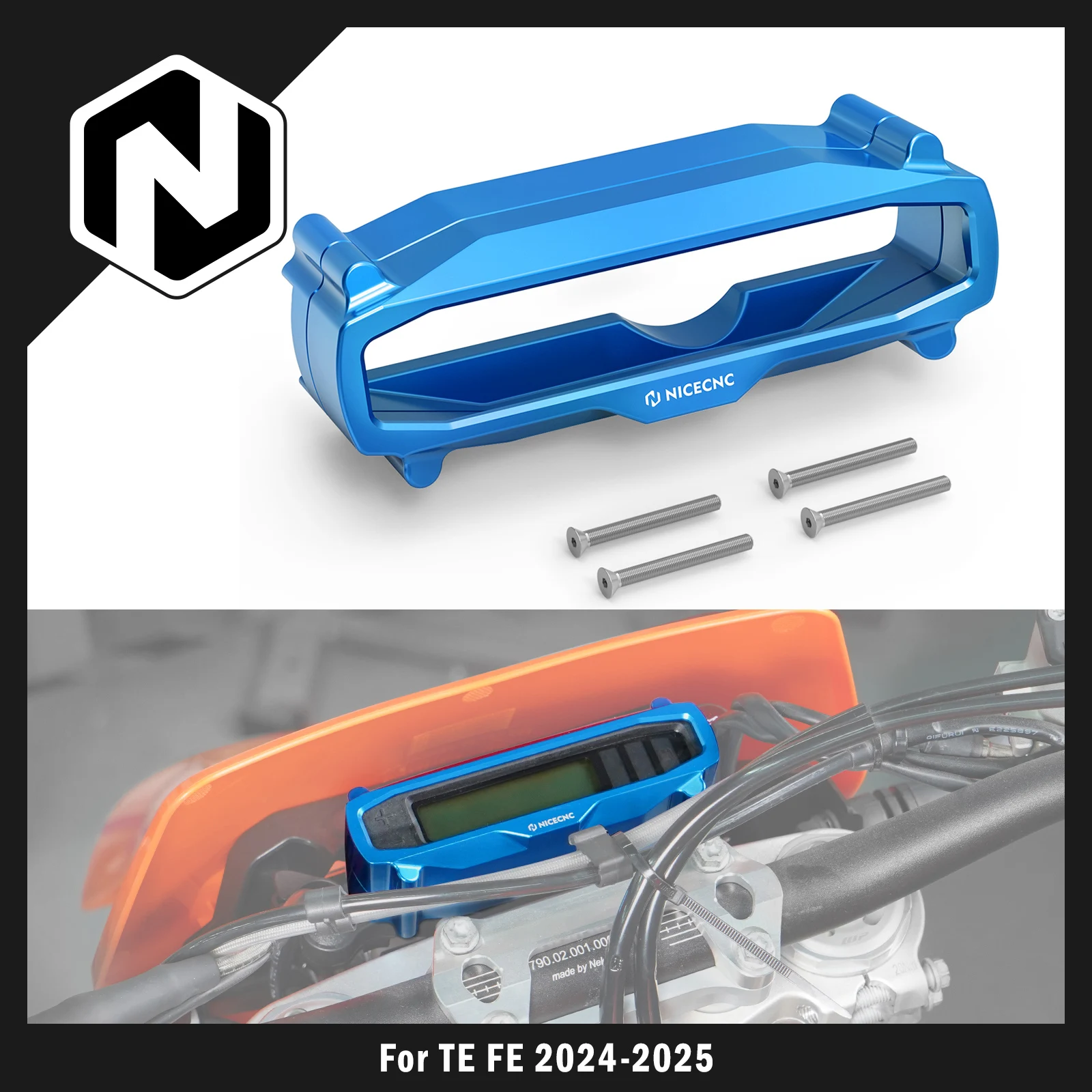 

For Husqvarna 2024-2025 TE 300 TE 250 FE 250 FE 350 FE 450 501 FE350W FE501W FE350S Motorcycle Speedo Odometer Protector Guard