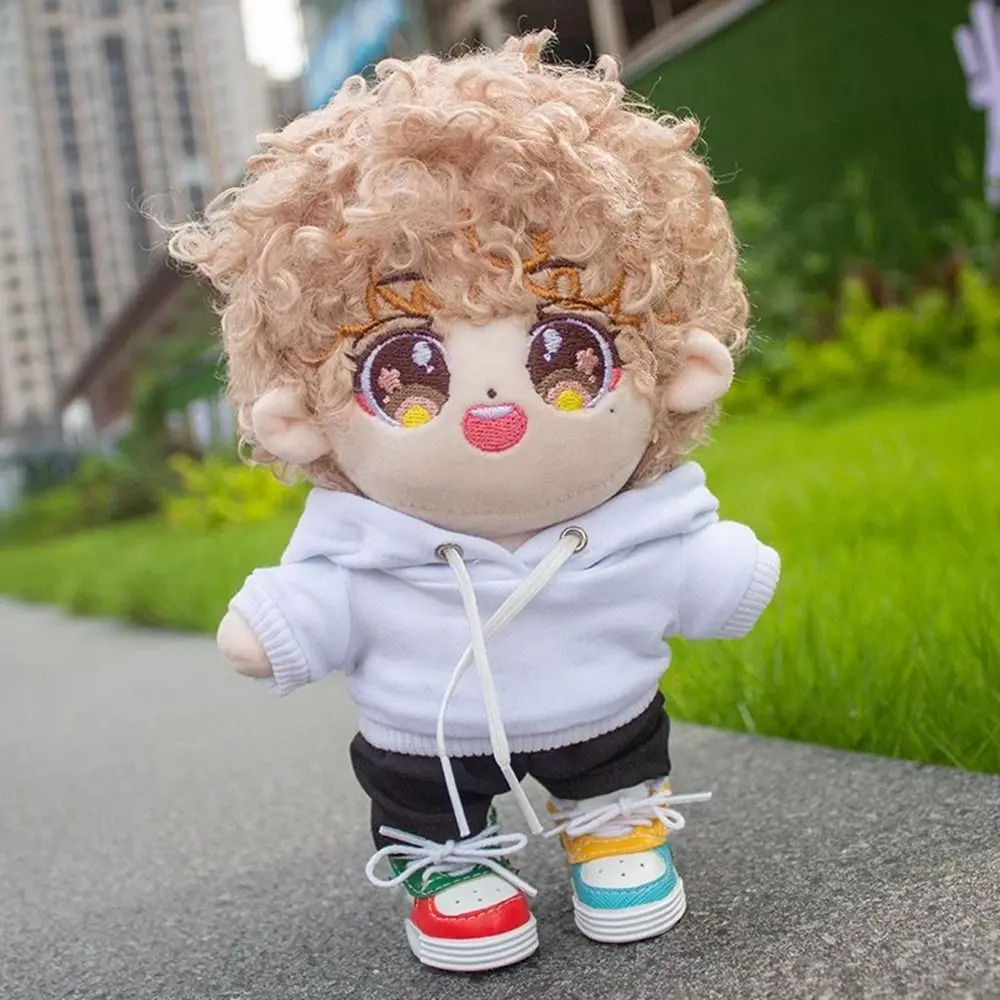 

High Quality Casual Wear Handmade Hoodies 18 Colors Sweatshirt Outfits Cute Dolls Accessories for 10cm Cotton Dolls