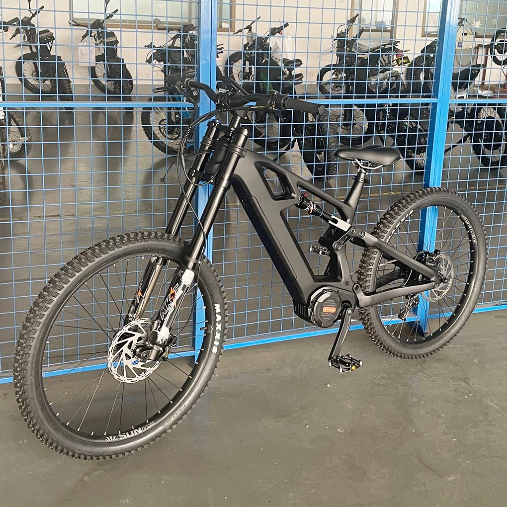 Bafang M620 29inch 48v Mtb Bike Full Suspension Ebike Carbon Fiber Frame Enduro Mountain Bike 1000w