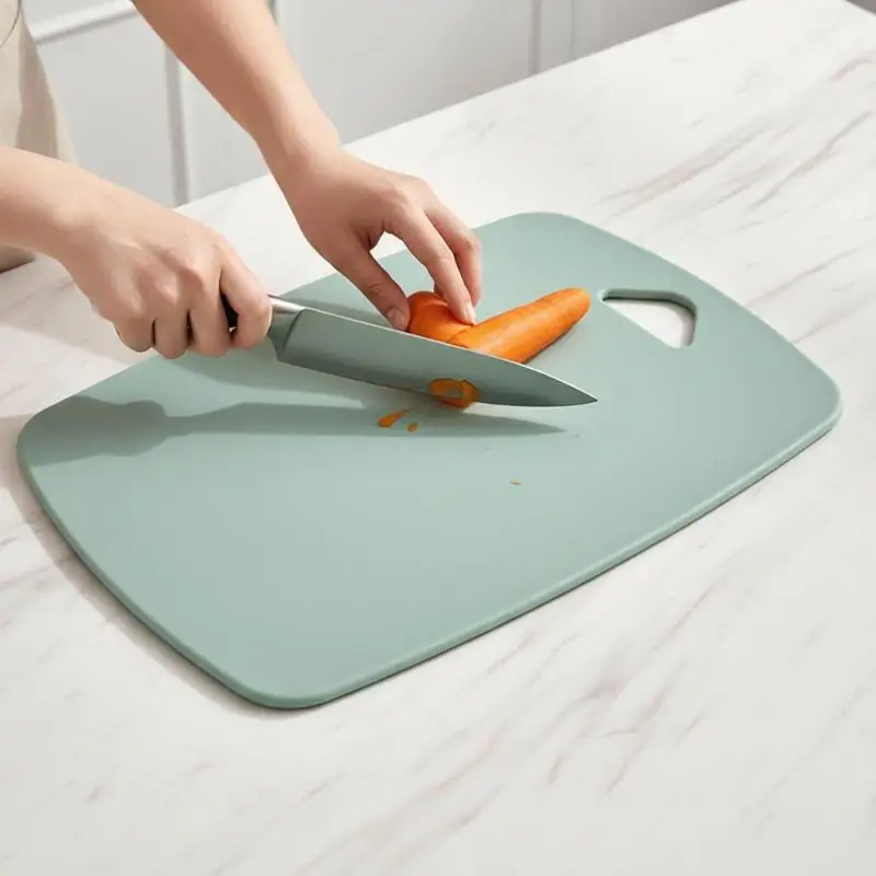 New 1/3Pcs Plastic Cutting Board Multifunctional Cutting Board For Vegetables Fruits Baby Food Household Non-Slip Cutting Board