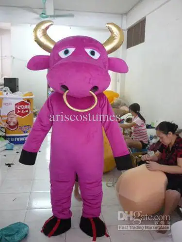 

New Adult Character Cow Halloween Christmas Dress Full Body Props Outfit Mascot Costume