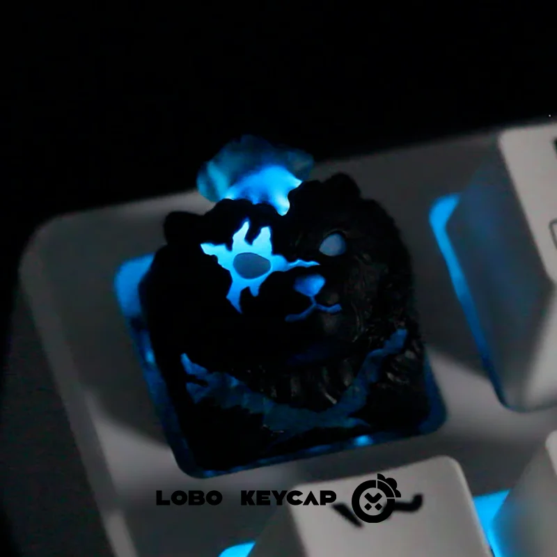 Copritasti personalizzati in resina a tema Shadow Legion per tastiera meccanica Collezione di accessori per tastiera da gioco per PC ad asse trasversale