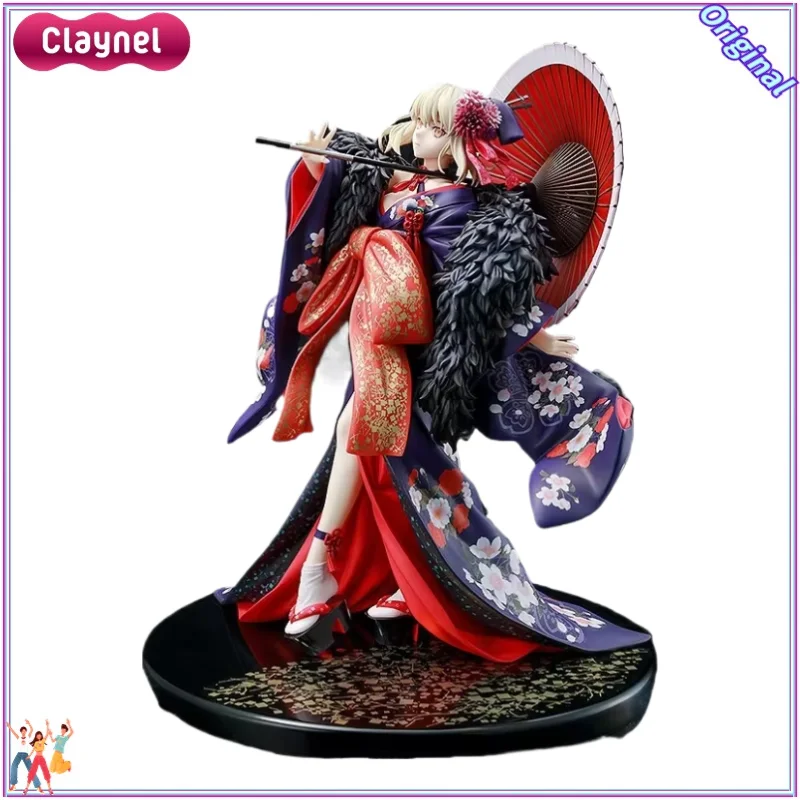 Claynel KDcolle Fate/stay Night [Heaven's Feel] I.presage Flower Altria Pendragon 1/7 Kimono Version  Anime Figurine Gift