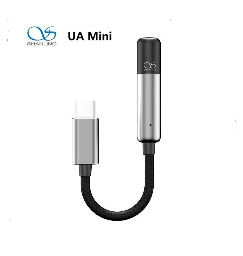 

SHANLING UA Mini Portable Hi-Res DAC AMP CS43131 Chip DSD256 Type-C to 3.5mm Adapter Dongle for Android/iOS/PC