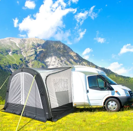 Lightweight RV Tent Factory Price Comfortable and Portable Outdoor Caravan Awning for Vehicle Use