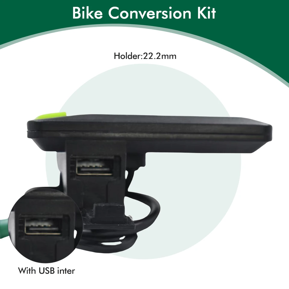 UART2 P3C Electric Bike LCD Display Meter E Scooter LCD Panel With USB UART For Mountain Electric Bike Parts (5PIN) image 10