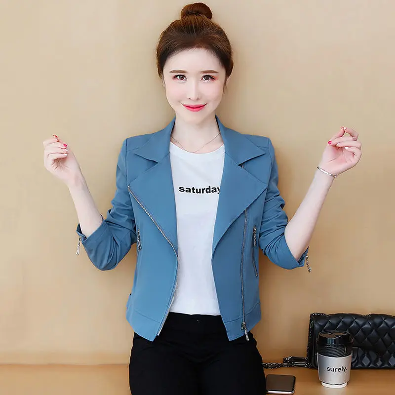 Casual Coats Streetwear Fashion Chic Long Sleeve Classic Solid Color Fashion Soft Outerwear Elegant Jacket Clothes