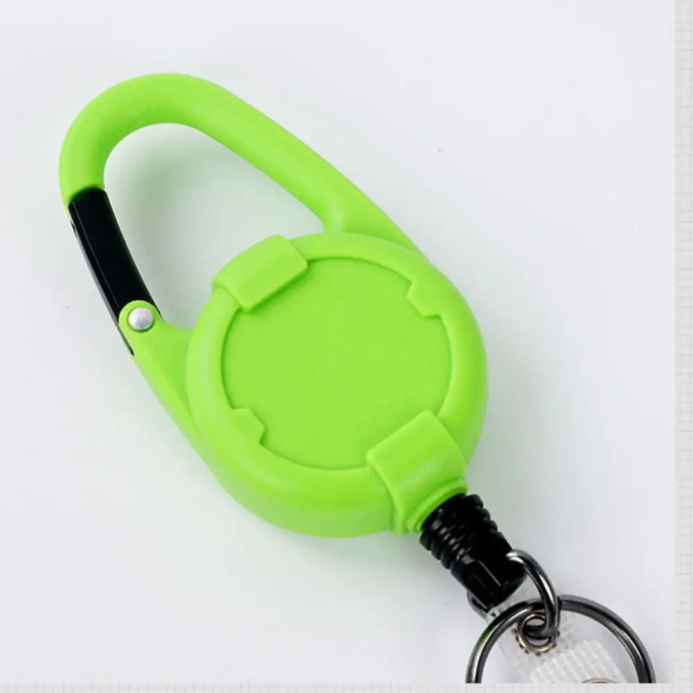 New New Wire Rope Return Retractable Camping Telescopic Keychain Key Holder Outdoor Tool