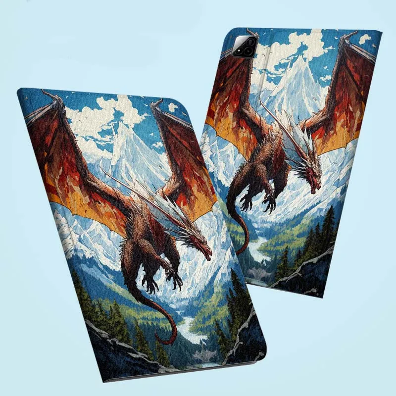 

Creative bird illustration For Xiaomi Redmi Mi Pad 4 5 6 6s 7 8 SE Pro 2 11 Plus Max 12.4 11 11.2 12.5 8.7 inch Tablet Case