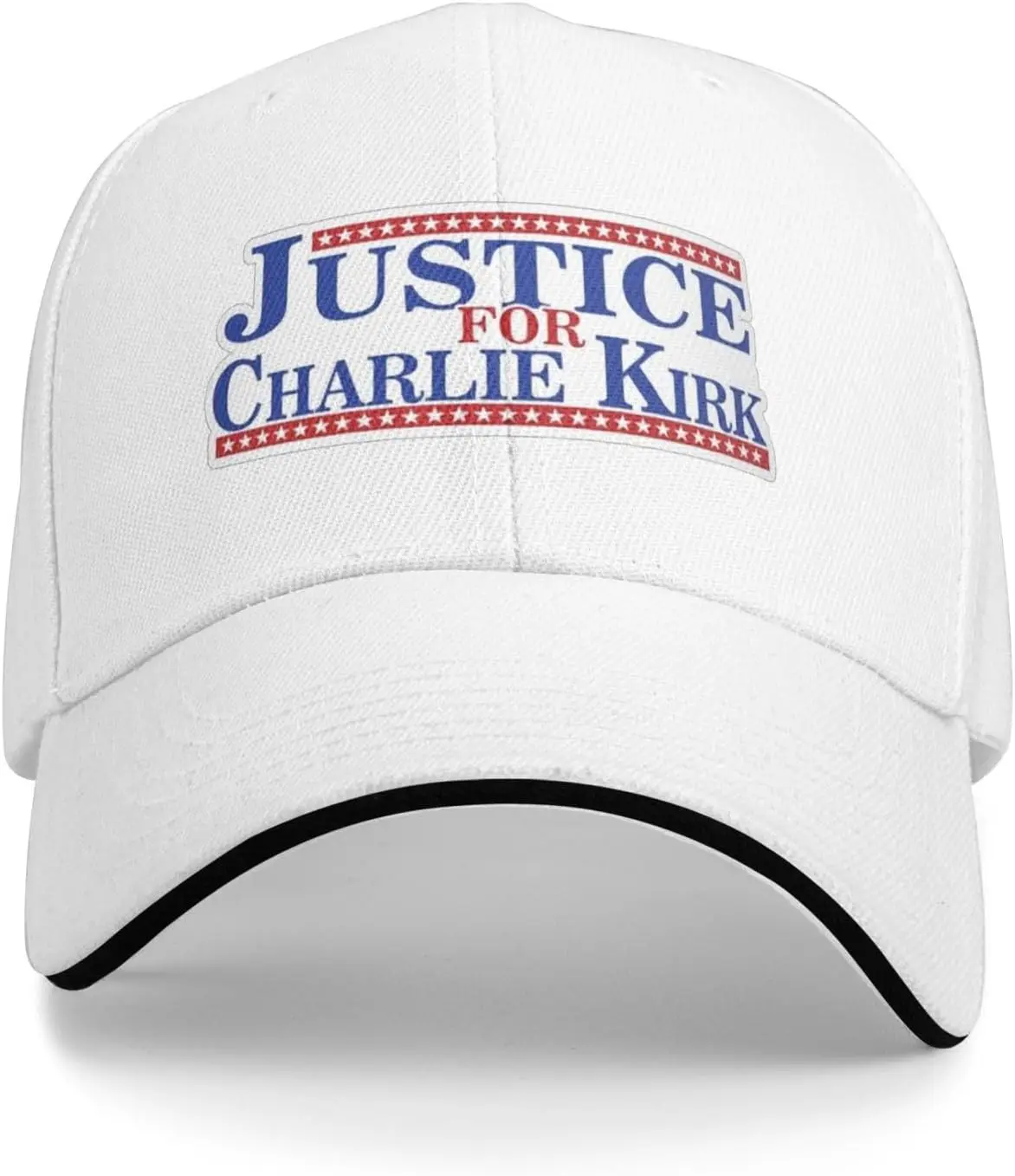 العدالة لتشارلي كيرك قبعة للرجال قبعات البيسبول قبعات قابلة للتعديل