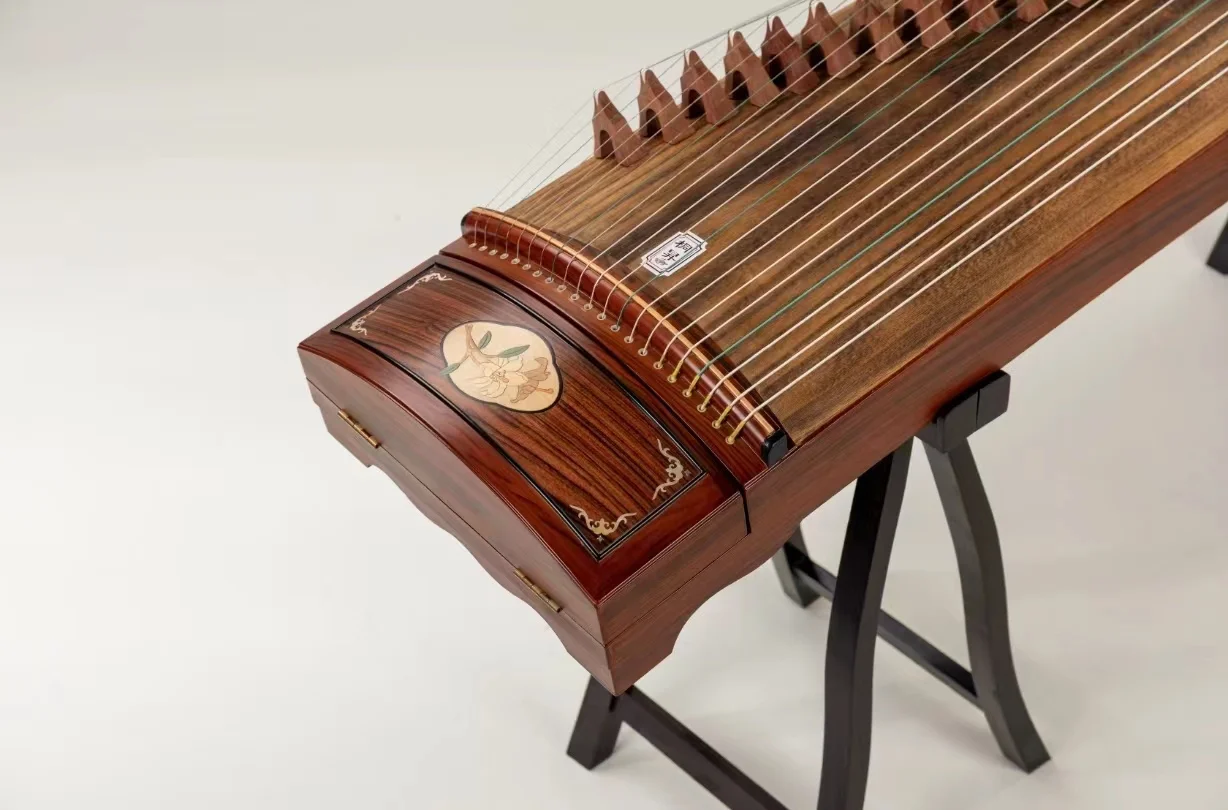 Traditional Chinese guzheng hand-dug zither, 21-string national musical instrument Ctcnc brand zither