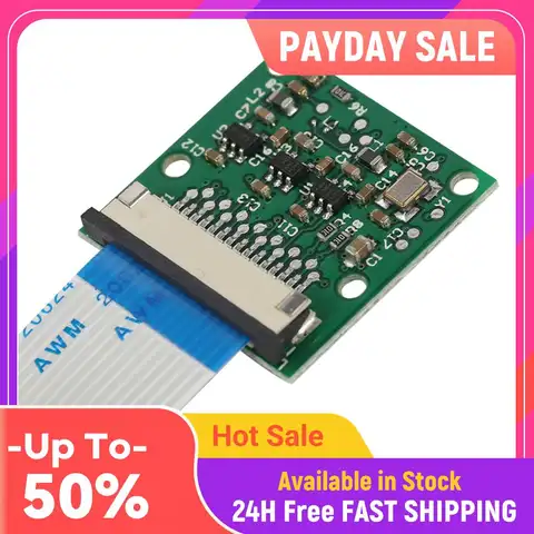 5MP Camera CSI Webcam Module Camera Replacement Parts 15cm FFC  Sensor OV5647 Camera Video Module for Raspberry Pi 3 Model B+/3