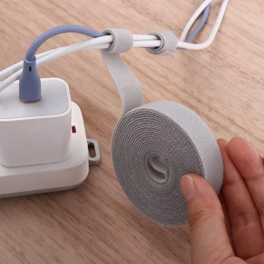 Fastener Home Office Desktop Wire Bundling Cable Fixing Straps Cable Organizer Straps Fastening Cable Ties Cable Fixed Harness