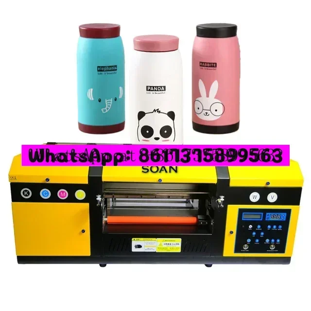 Hot Selling A3 Two Heads Xp600 2in1 Small Digital UV DTF Inkjet Flatbed Printer for Phone Case