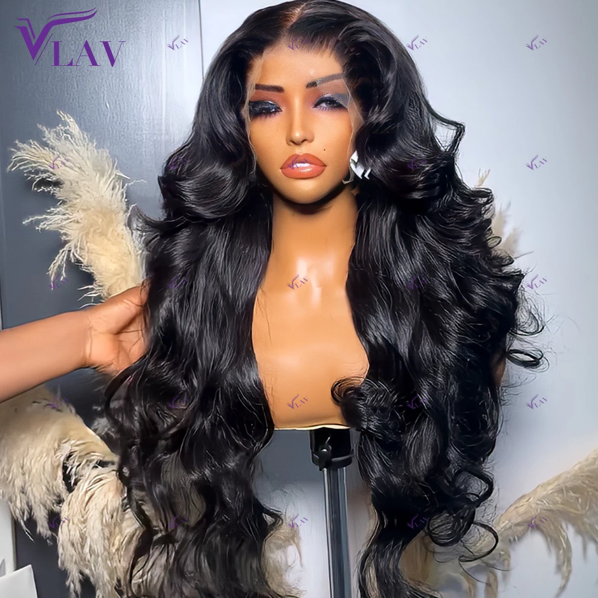 10-36Inch Glueless Wigs Human Hair 360/13×6/13×4 HD Transparent Lace Frontal Wig Preplucked For Women Body Wave Wear And Go VLAV