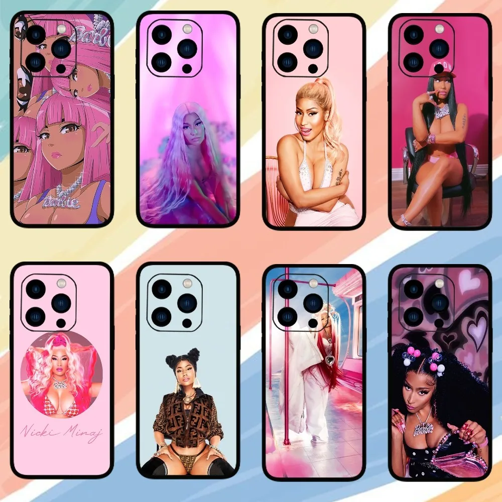 Singer Nicki Minaj Phone Case For iPhone 15 14 13 12 11 Pro Max mini XS XR X 8 Plus SE Cover