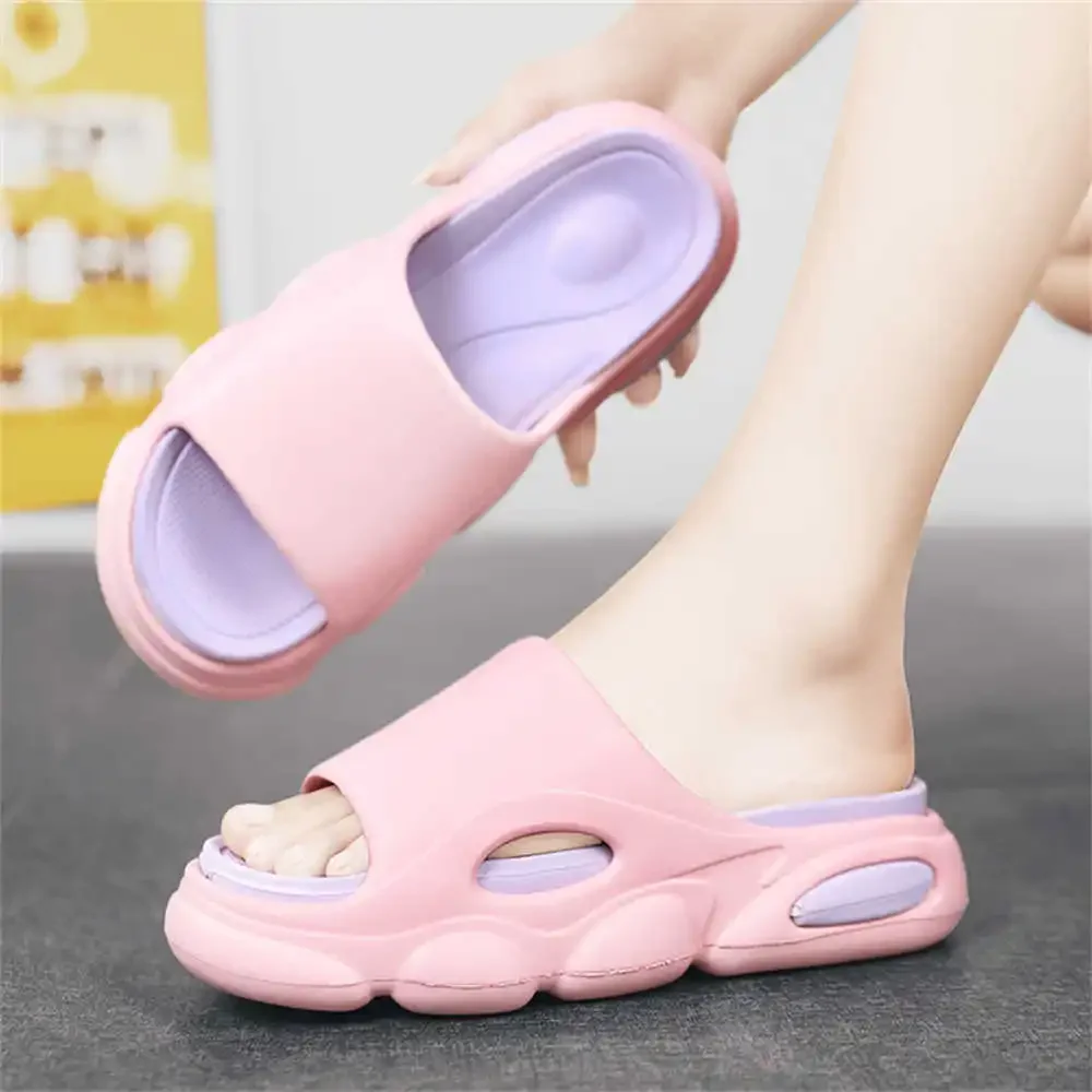 Hypersoft 37-38 Woman Slippers Walk Around Home Nude Color Shoes Sandals For Teens Sneakers Sports Famous Brands Baskettes