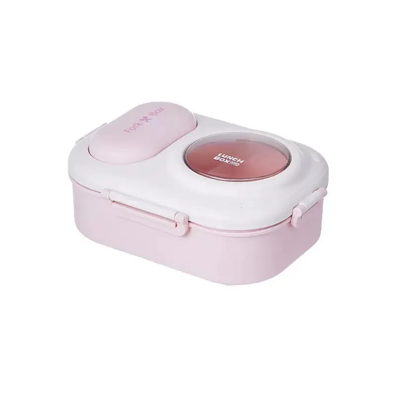 Lancheira macaron fofa, trabalhadores de escritório, estudantes, meninas, lancheira distraída, caixa bento, caixa de embalagem simples para meninas