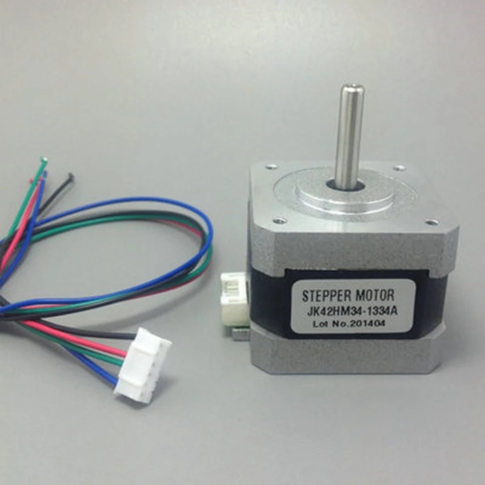 

42BYG series stepping motor 42HM34-1334A spot 0.9 degree 42mm(NEMA17) 2phase hybrid stepper motor