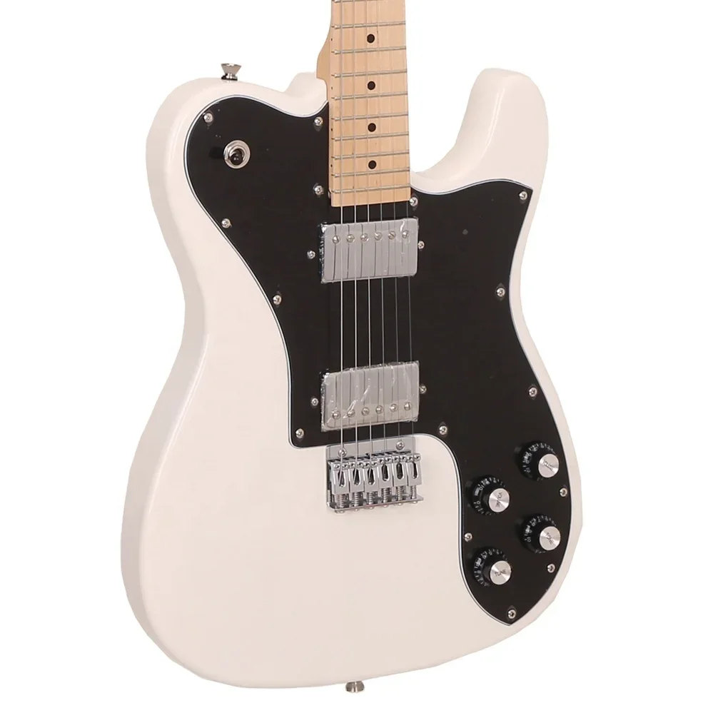 

TL White Electric Guitar 6 Strings Wholesale Price High Quality Guitar Accept Customization