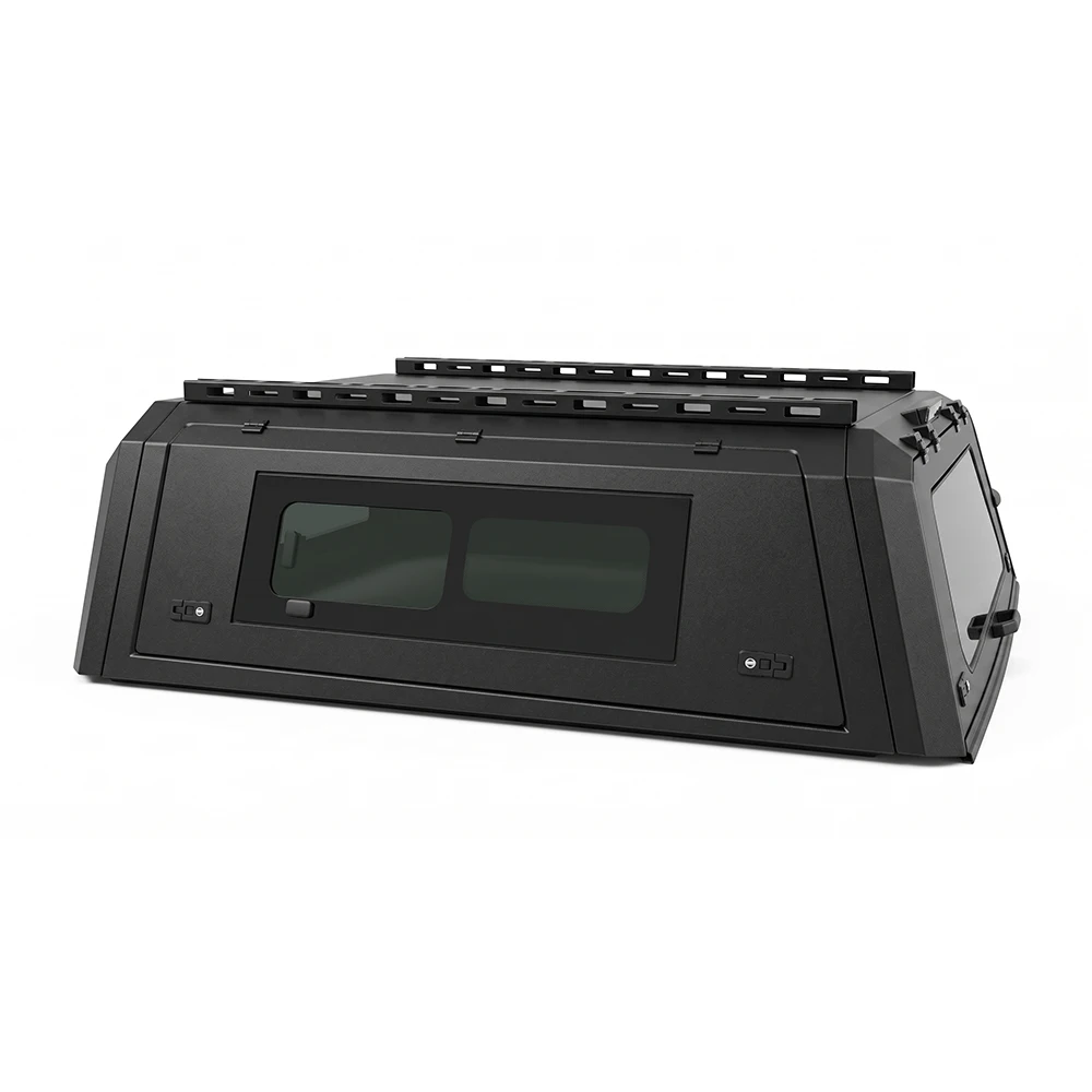 Sliding Window Aluminum Pickup High Canopy for Silverado 1500 RAM for Ranger Dmax Navara 4WD Truck Waterproof Modification