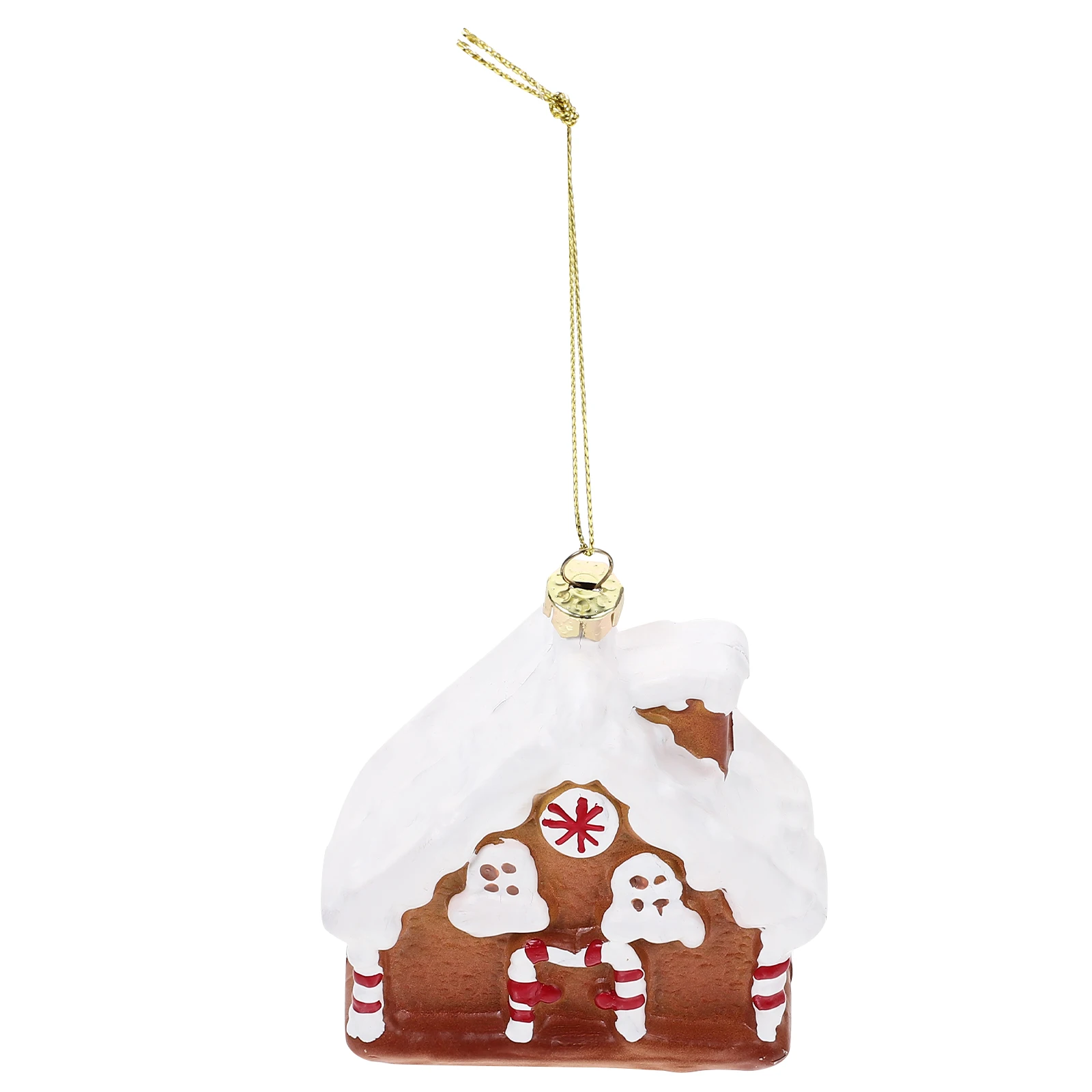 

Gingerbread House Christmas Christmas Hanging nament Hanging Decor Xmas Tree Pendants Festival Supplies Reusable Scene Layout