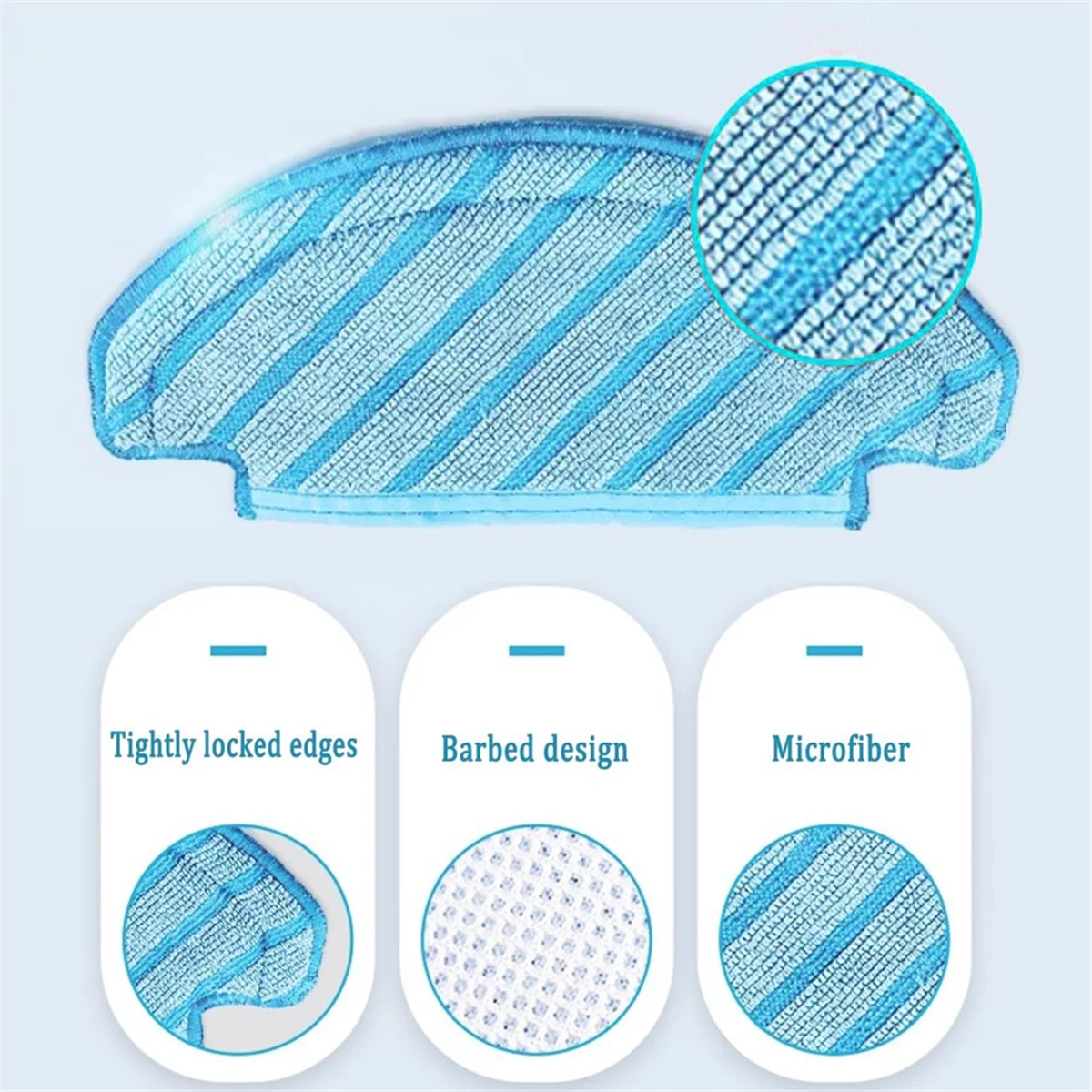 For Yeedi Vac 2 Pro, Vac Max, Vac Hybrid, Vac Station, for Ecovacs N8/T5/DJ65/DX55 Robot Vacuum Cleaner Accessories