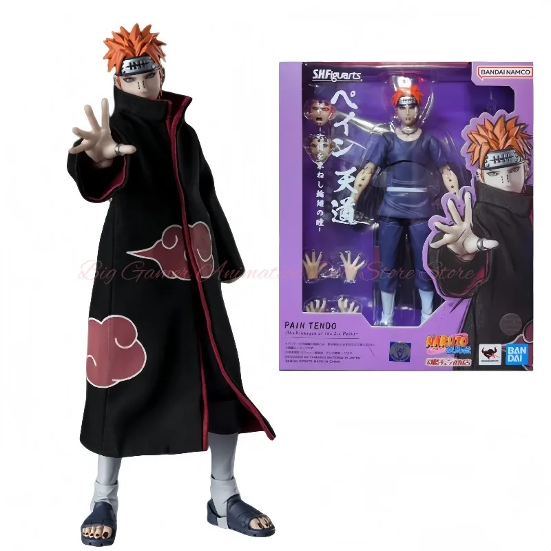 

В наличии: Коллекционная фигурка Bandai S.H.Figuarts "Наруто" Пейн Тендо, аниме-фигурка, модель, игрушка, подарок