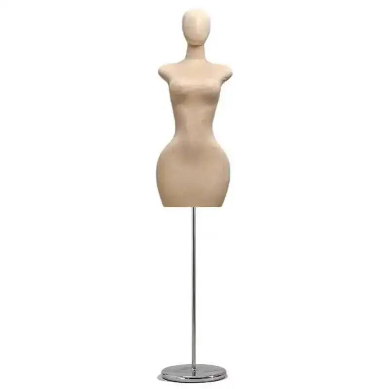 Figure Designer Women's Clothing Window Display Prop Mannequins European Sexy Display Stand for Women Half-length Fake Mannequin