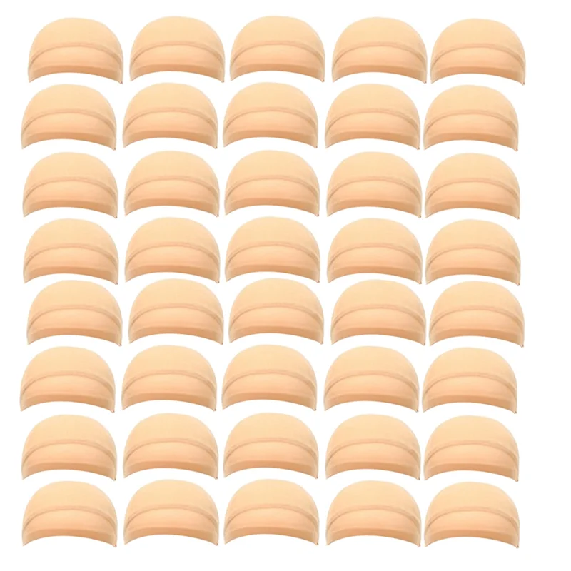 

A39M HD Wig Cap Stocking Cap Transparent Wig Cap Thin Nylon Cap Multifunctional Convenient Head Covers Easy To Use ,Skin Color 4