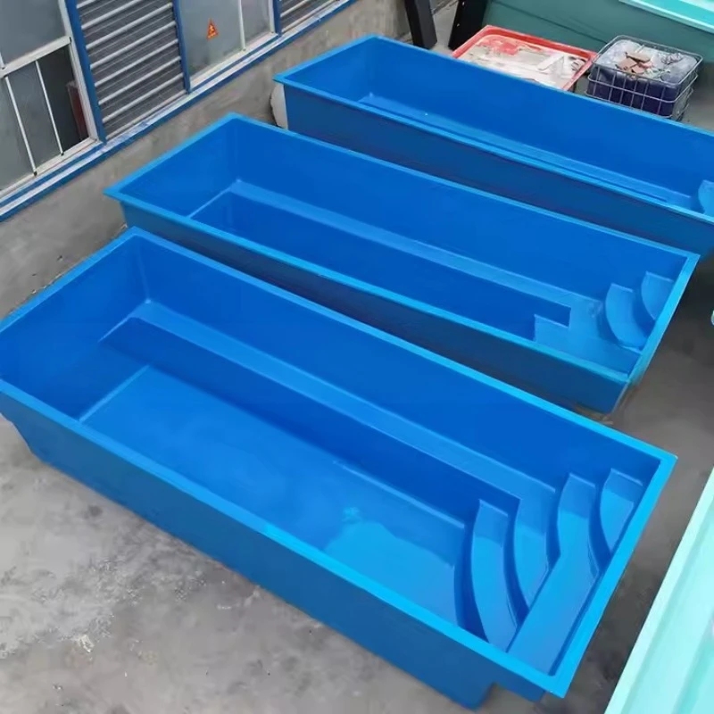 Family Courtyard Countercurrent Surf Pool Gym Home Large Outdoor Infinity Fiberglass Pool Outdoor