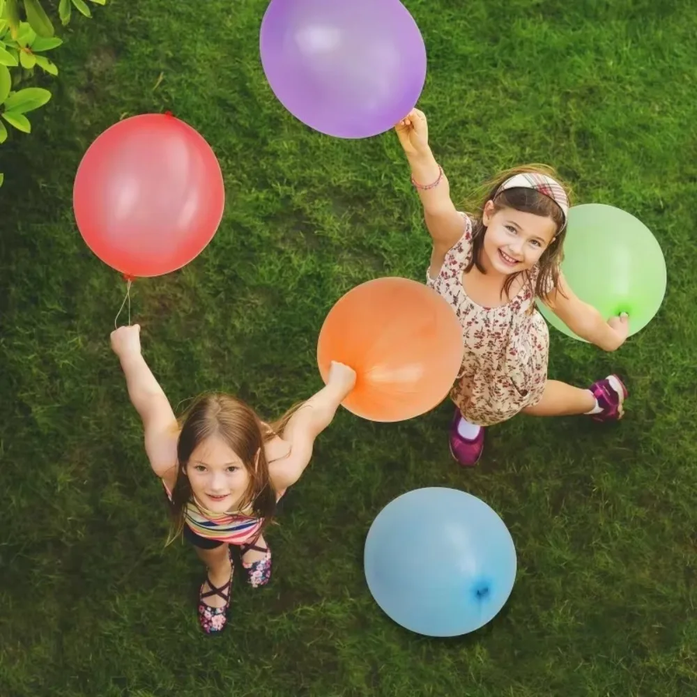 10Pcs Punch Balloons with Rubber Band 18inch Thicken Fun Ballon Birthday Party Baby Shower Kids Daily Games Wedding Decoration