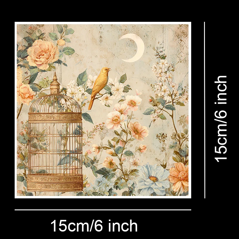 Kertas Origami & Scrapbooking 6x6 inci (36 Lembar): Pola Percikan/Tekstur Artistik untuk Pembuatan Kartu DIY & Scrapbooking Kreatif