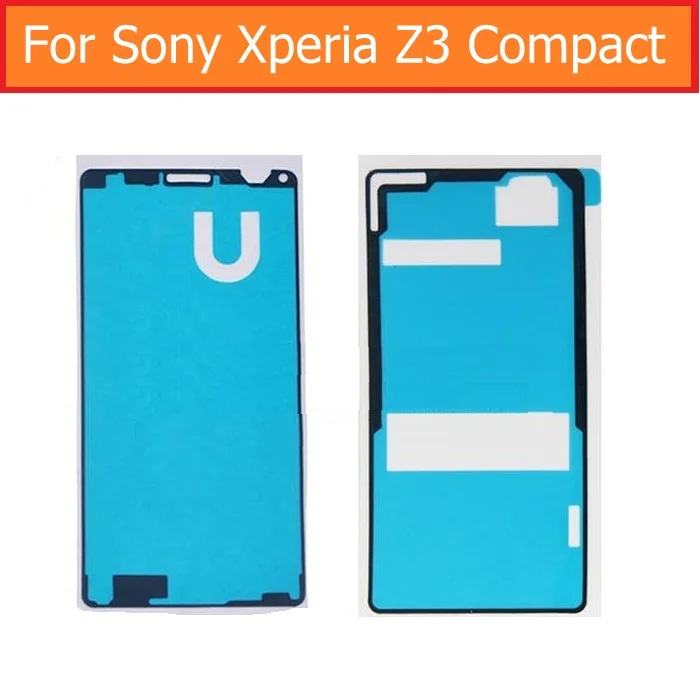    Taśma samoprzylepna do wyświetlacza Sony Xperia z3 mini M55W D5803 D5833 obudowa tylnej szyby wodoodporny klej do SONY Z3 compact