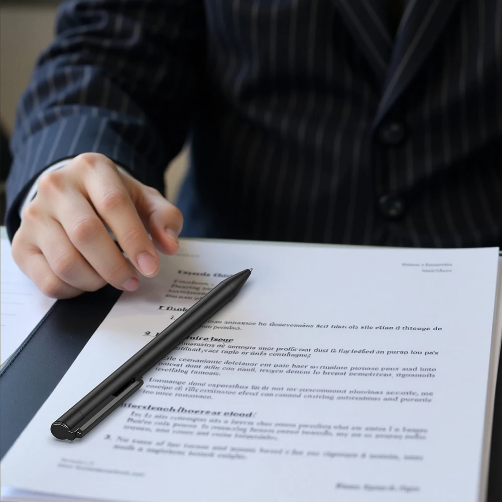 مسجل صوت Famue Smart Pen سعة 32 جيجابايت من النوع C عالي الدقة 1536 كيلوبت في الثانية بسرعة 360 درجة ° أوصى المحامي بمقابلة إلغاء الضوضاء في الميكروفون لمقابلة الاجتماعات الفصلية #3