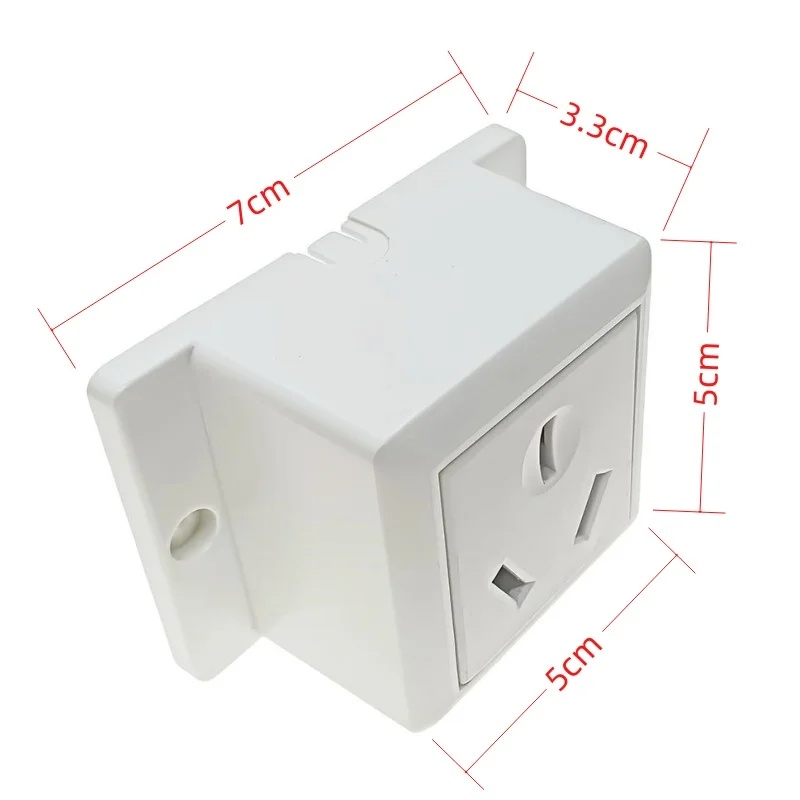 Convex Type 1 gang AU NZ China Socket Surface Mount Outlet For Heavy Duty AC250V 16A